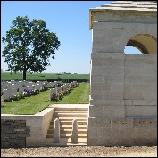 Courcelette British Cemetery, Somme, France