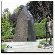 Memorial, 'E' Div. Fallen Members, BC